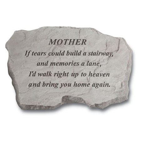 Kay Berry Inc Kay Berry- Inc. 97020 Mother-If Tears Could Build A Stairway - Memorial - 16 Inches x 10.5 Inches x 1.5 Inches 97020